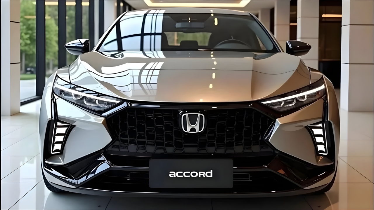 2025 Honda Accord Sedan Revealed - Elegant Design Meets Hybrid Efficiency and Innovation