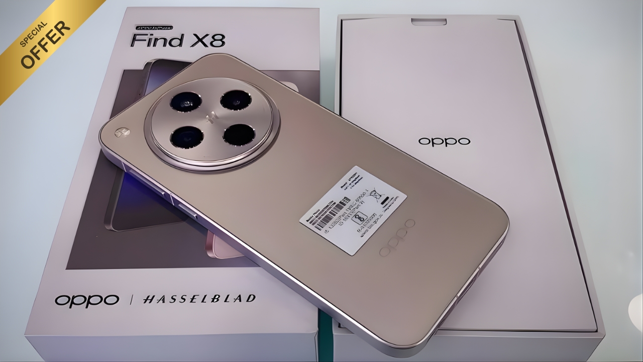 OPPO Find X8 Ultra 5G Launched in India with 200MP Camera, AMOLED Display & 120W Fast Charging at ₹11,999
