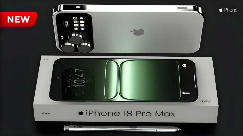 iPhone 18 Pro Max Revealed – 350MP AI Camera, 4TB Storage, 75,000mAh Battery & 6G Connectivity